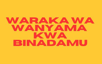 Waraka wa Wanyama kwa Binadamu