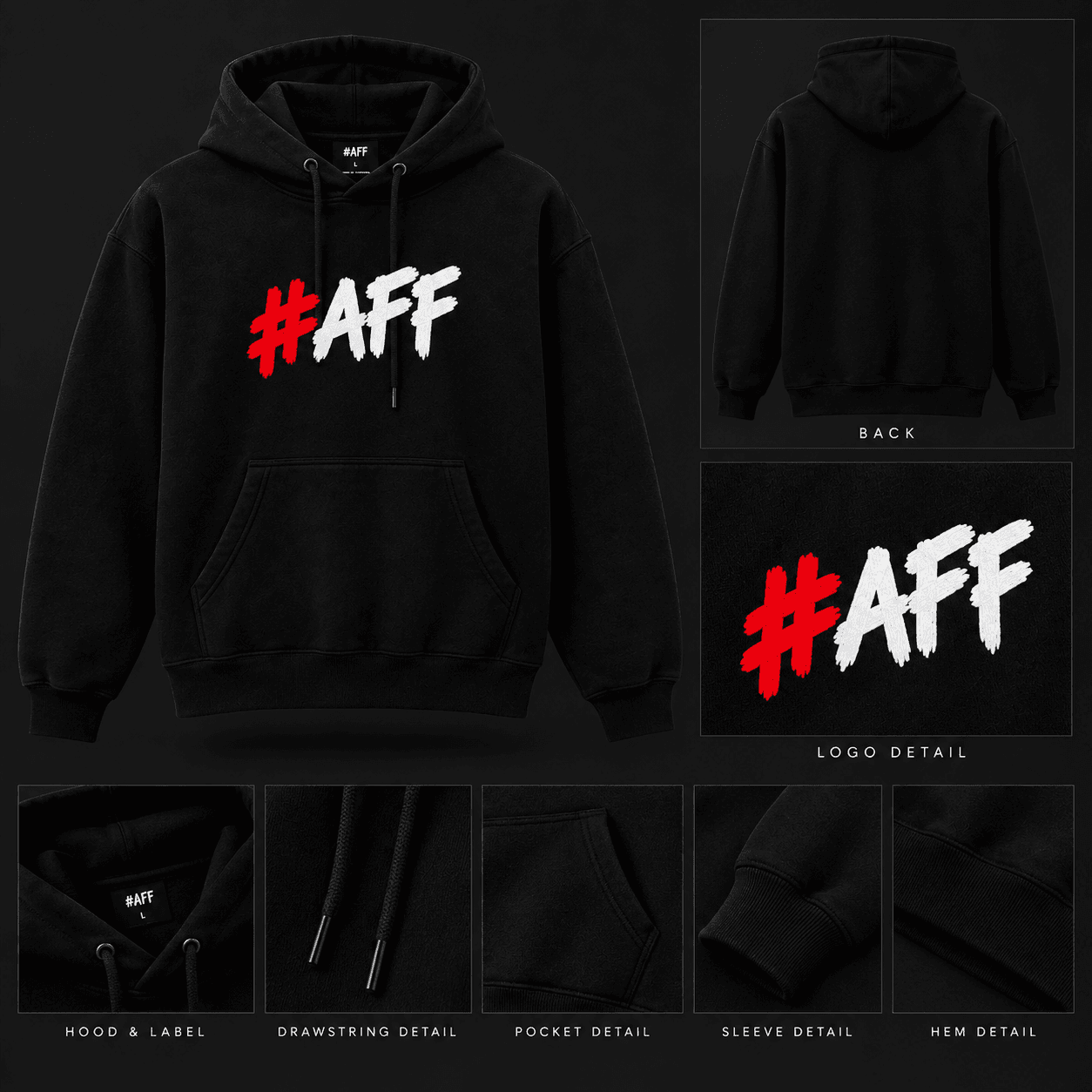 A Father Figure Hoodie (Black)